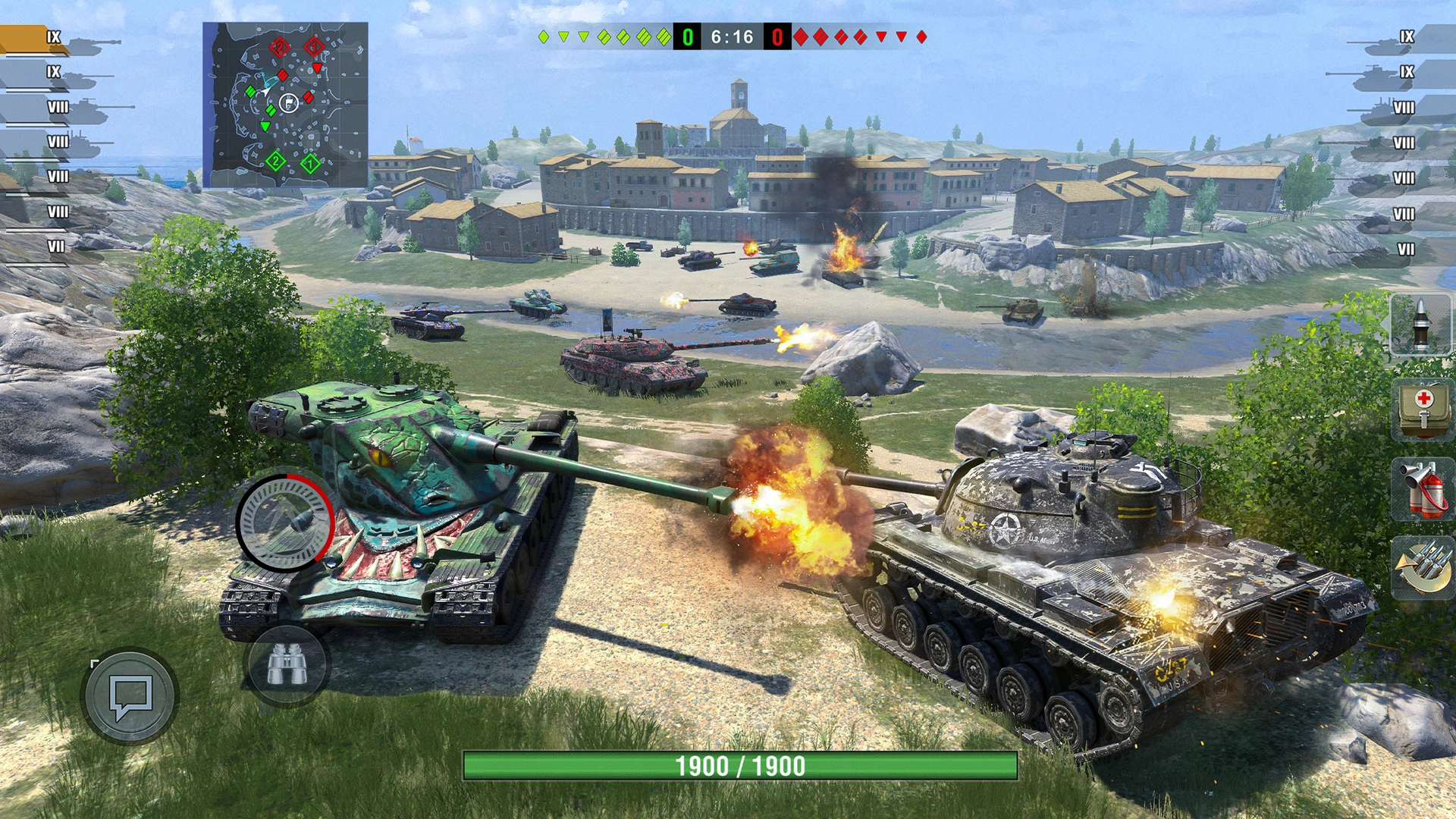 Скриншот World of Tanks Blitz 3