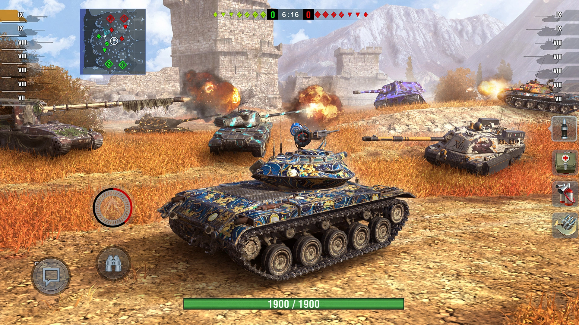Скриншот World of Tanks Blitz 4